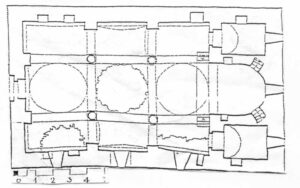 پلان کلیسای قریس