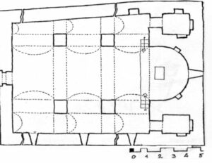 پلان کلیسای قزلجه