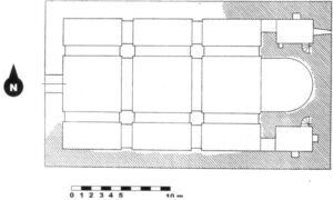 نقشه 7: پلان کلیسای نیمه ویران سورپ گئورگ پکاچوک سلماس