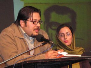 غلامحسین دولت آبادی و مینا رحمتی