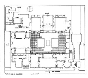 تصویر 12: نمونه پلان خانه مسکونی در جلفا (خانه زاولیان)