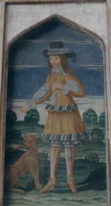 از نقاشی های دیواری ایوان جنوبی