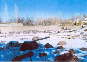 تصویر 5: نمای عمومی گورستان سرنق