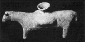 مجسمه گاو،قرن 6 تا 5 قبل از میلاد