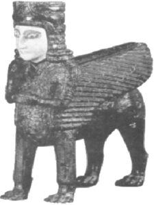 مجسمه انسان عقاب،سلسله پادشاهی آرارات،قلعه اِربونی - ایروان