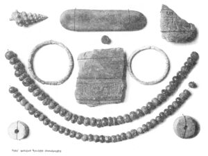 نمونه هایی از زیورآلات،قرن 6 تا 5 قبل از میلاد