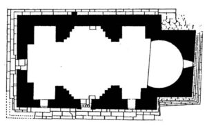 پلان کلیسای بغوس بدروس زوونی