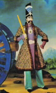 نصرالدین شاه قاجار،نقاشی رنگ روغن،اثر هاکوپ هوناتانیان