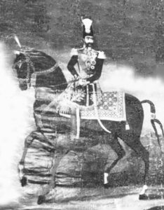 نصرالدین شاه قاجار،نقاشی رنگ روغن،اثر هاکوپ هوناتانیان