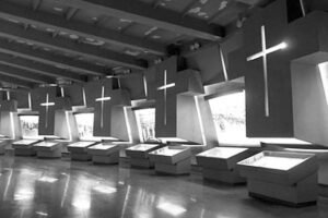 نمای داخلی موزه نسل کشی ارمنیان