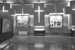 نمای داخلی موزه نسل کشی ارمنیان