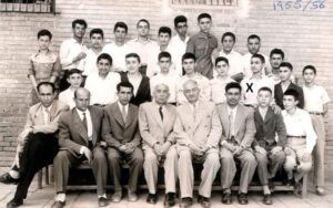 دکتر آرمن حق نظریان در دوران دبیرستان