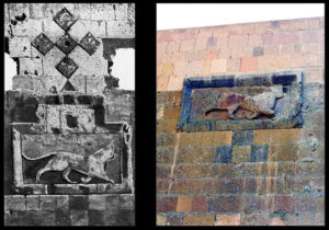 وضعیت سردر شهر آنی پس از مرمت