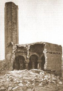 ویرانه های مسجد منوچهر،از بناهای دوره سلجوقی در آنی