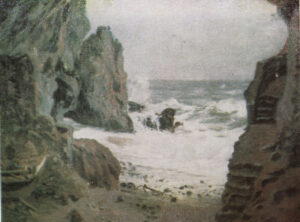 وارطان ماخوخیان،برخورد امواج با ساحل صخره ای