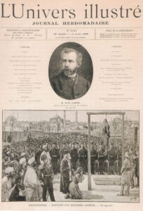 ارمنیان به دار آویخته شده در قسطنطنیه،شماره 2160 - 5 آگوست،1896،پاریس،فرانسه