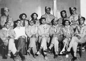 گروه سرپرستان انجمن پیش آهنگی،1331ش لئونیداس اوهانیان (نفر سوم نشسته از سمت چپ)