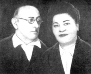 هراچیا آجاریان و همسر دومش سوفی