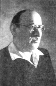 هراچیا آجاریان در زمان تدریس در دانشگاه دولتی ایروان