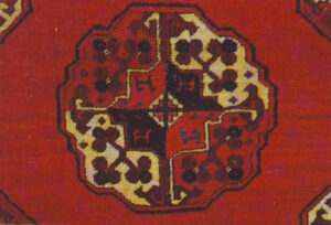 تصویر 19: طرح سالور گول از فرشی در اندازه 280 * 280 سانتی متر،مجموعه خصوصی