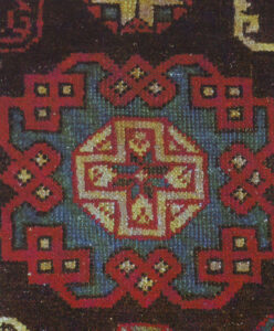 تصویر 34: جزئیات فرشی در اندازه 190 * 279 سانتی متر،مجموعه خصوصی اشتوتگارت