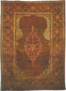 تصویر 49: فرشی در اندازه 140 * 190 سانتی متر،موزه قصر توپکاپی استانبول