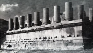 مراحل بازسازی معبد گارنی