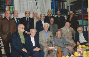 دیدار با پروفسور فضل الله رضا در موسسه فرهنگی - هنری مهرورزان گیلان پژوه،دفتر فصلنامه گیلان ما 1386ش