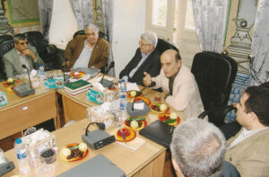 مفاخر استان گیلان در استقبال از بخش ایران شناسی دانشگاه دولتی ایروان ارمنستان،تالار اجتماعات ساختمان شورای اسلامی شهر رشت تیر 1391ش