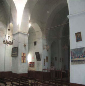 نمای داخلی کلیسا