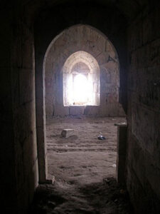 نمایی از بخش داخلی قلعه لامبرون