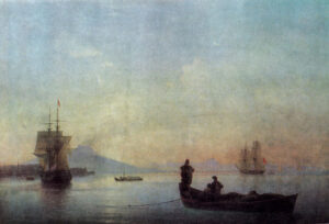 خلیج ناپل در صبح،۱۸۴۳م