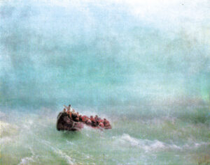 در میان طوفان،۱۸۷۲م