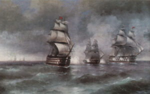 حمله دو کشتی ترکیه به کشتی مرکوری،۱۸۹۲م