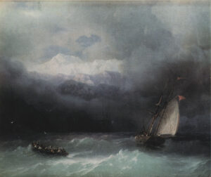 دریای خروشان،۱۸۶۸م