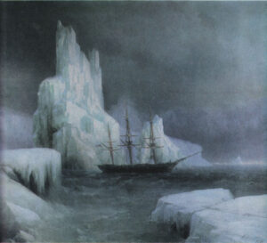 کوه یخ،۱۸۷۰م