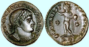 سکه کنستانتین کبیر