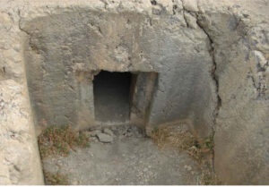 نمای ورودی گوردخمه شماره ۲،قلعه اسماعیل آقا