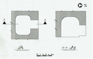 برش و پلان گوردخمه دلیک داش