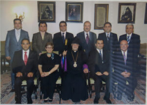 اسقف اعظم سبوه سرکیسیان و اعضای شورای خلیفه گری طی 2009 تا 2011م