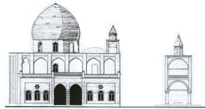 نمای شمالی کلیسا
