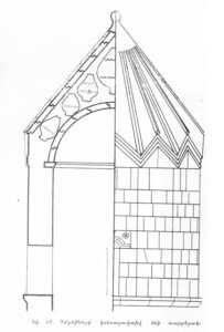 نحوه ساختاری گنبد کلیساهای ارمنیان