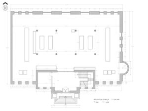پلان طبقه اول موزه کلیسای وانک