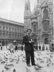 گورگنیان در سفر ایتالیا