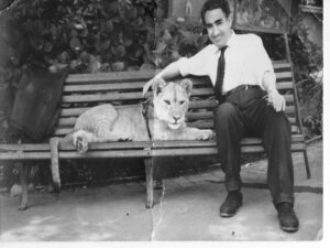 گورگنیان در باغ وحشی در شهر رم