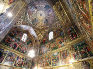 تصویر 2: سقف کلیسای وانک