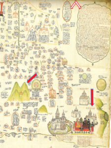 نقشه قدیمی نقشه نگاران ارمنی که تاریخ آن به 1691م باز می گردد و توسط ارمیا چلبی کومورجیان در قسطنطنیه تهیه شده است