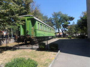 واگن قطار سبز رنگ اختصاصی استالین