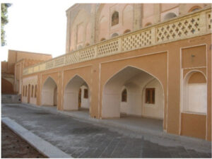 بخشی از نمای ضلع جنوبی پس از بازسازی