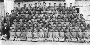 میساک مانوشیان در یتیم خانه بیبلس،1918م